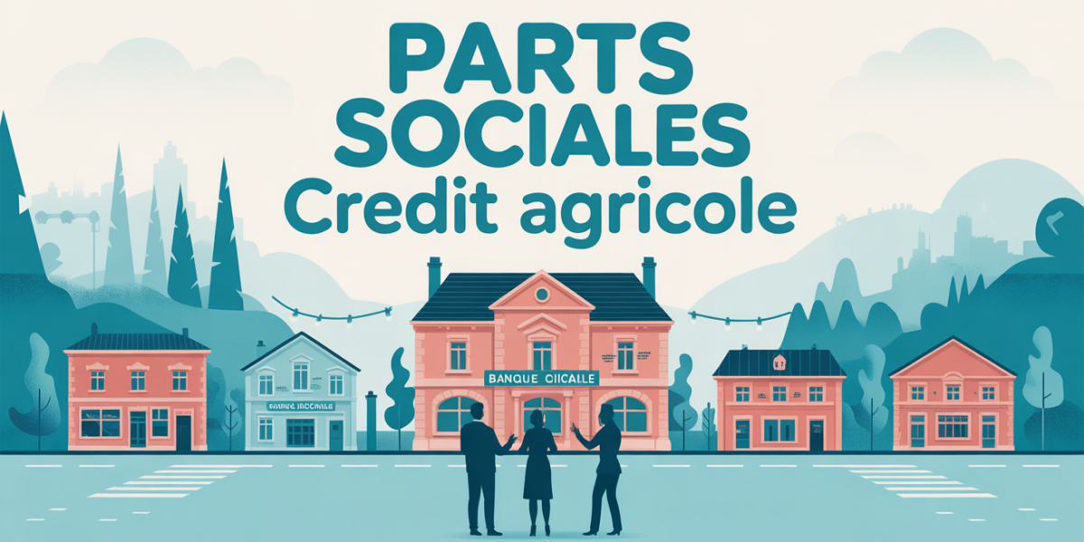 Parts sociales Crédit Agricole banque locale investissement