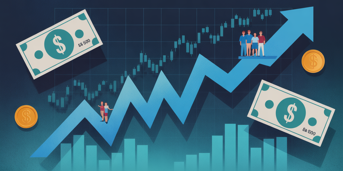 PEA ETF S&P 500 bourse croissance illustration
