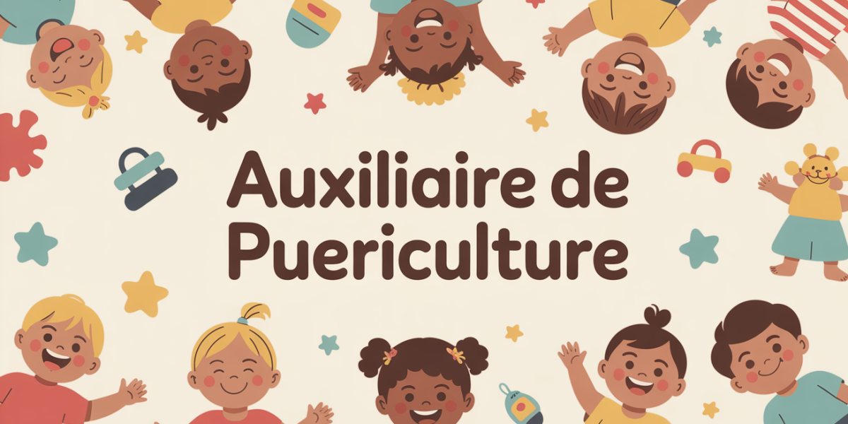 pourquoi devenir auxiliaire de puériculture illustration crèche