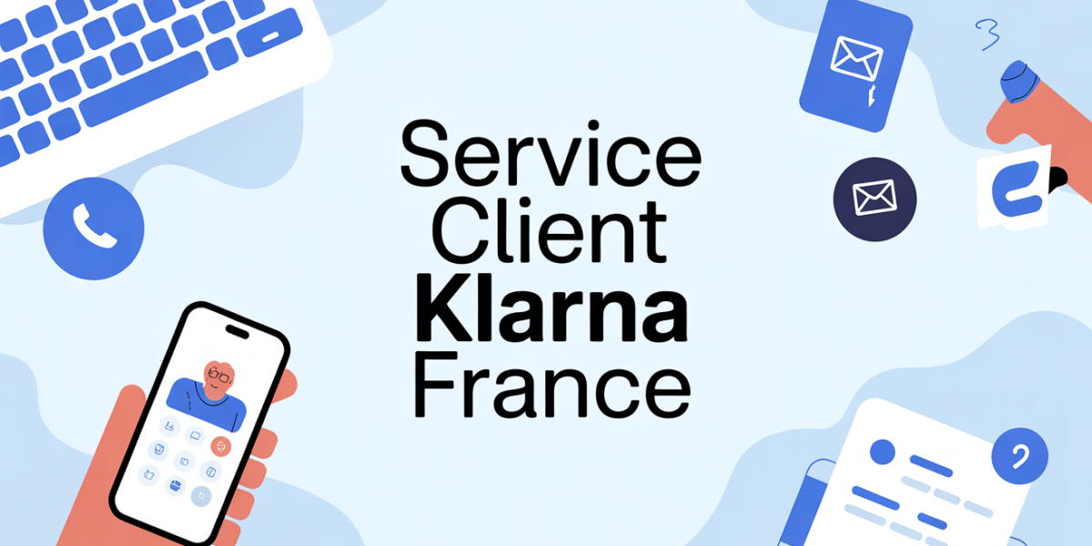 service client klarna france desktop mobile courrier