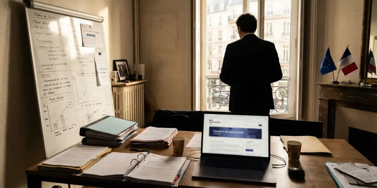 Bureau SIE ordinateur site fiscal et documents