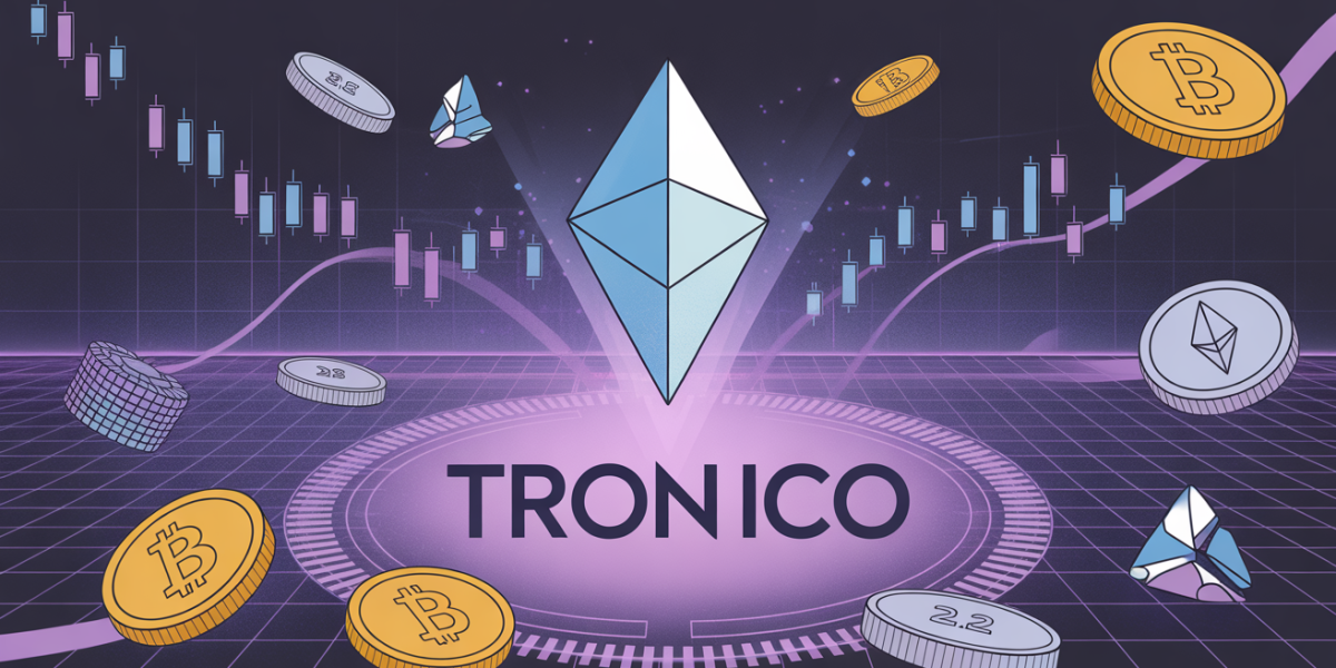 TRON ICO image jeton digital blockchain